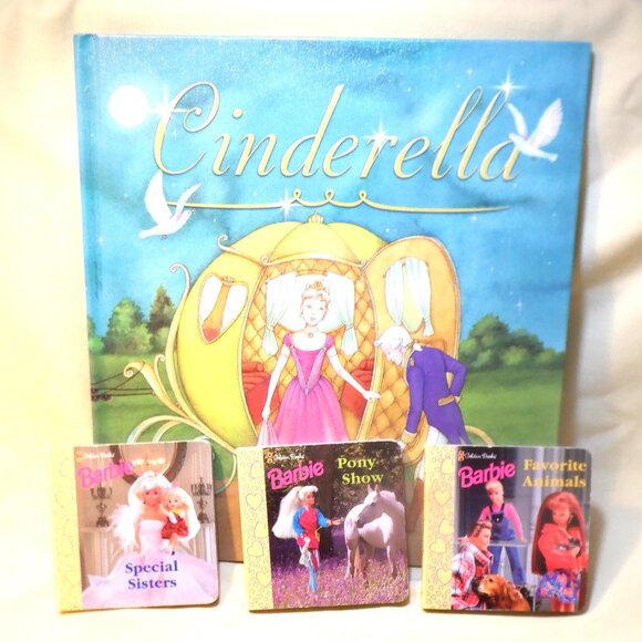 ***4 for ONE Price*** CINDERELLA & 3 Barbie - Picture 1 of 1
